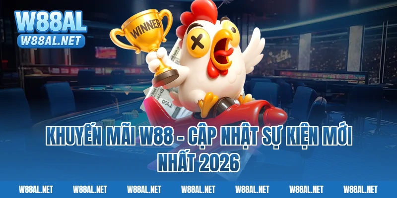 Khuyến mãi W88 – Cập nhật sự kiện mới nhất 2026