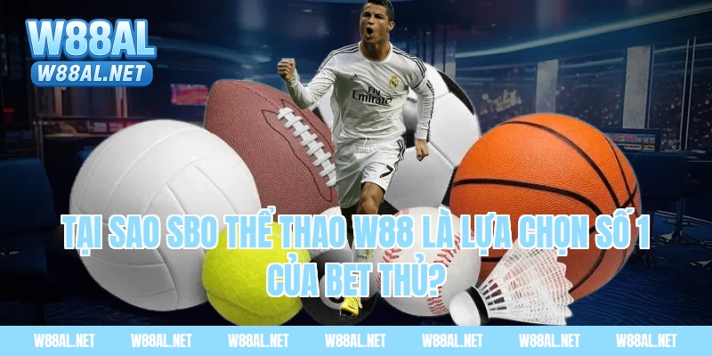 Tại sao SBO Thể Thao W88 là lựa chọn số 1 của bet thủ?